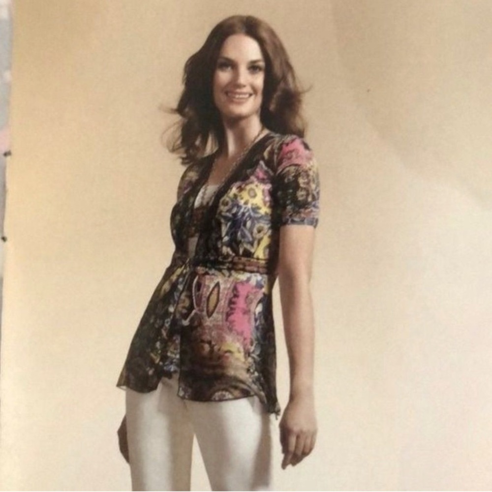 CAbi Style 543 Beaches of St Tropez Kimono. Size S